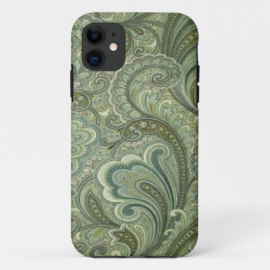 Case-MateVibe iPhone 5 Paisleys weises Case-Mate iPhone Hülle (Rückseite)