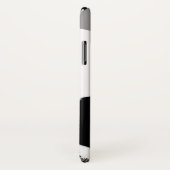 Casemate modernes Schwarzweiss-iPhone XS maximales Case-Mate iPhone Hülle (Hinten/Rechts)