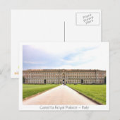 Caserta Royal Palace Postkarte (Vorne/Hinten)