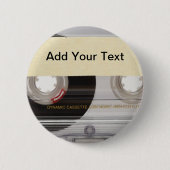 Casette Tape Button (Vorderseite)
