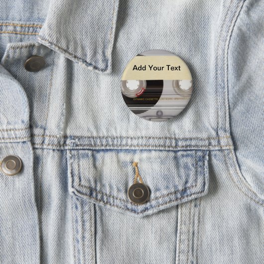 Casette Tape Button (Beispiel)