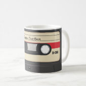 Casette Tape - Lila Kaffeetasse (VorderseiteRechts)