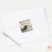 Casette Tape Quadratischer Aufkleber (Umschlag)