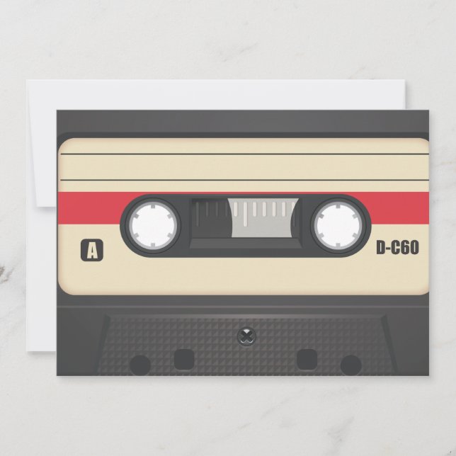 Casette Tape - Sunset Red (Vorderseite)