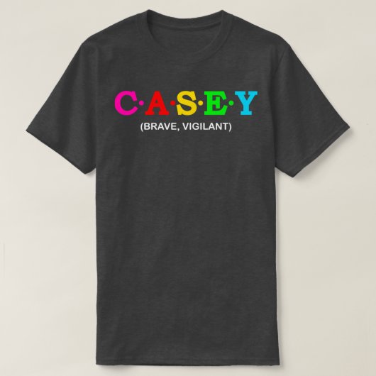 Casey Brave Vigilant T-Shirt (Design vorne)