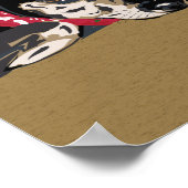 Casey Canvas Print Poster (Ecke)