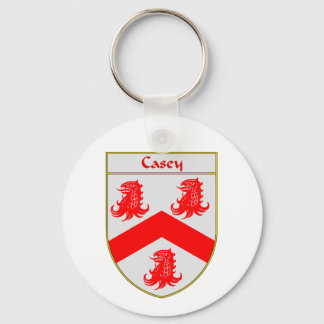 Casey Coat of Arms/Familienwappen Schlüsselanhänger