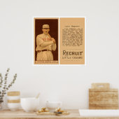 Casey Hageman Red Sox Baseball 1912 Poster (Küche)