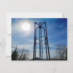Casey, Illinois, das größte Windchime der Welt Postkarte