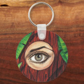 Casey in Hiding Schlüsselanhänger (Vorderseite)