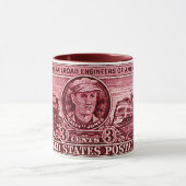 Casey Jones Eisenbahn-Ingenieur-Porto 1950 Tasse (Zentrum)