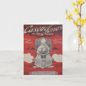 Casey Jones Karte (Gelbe Blume)