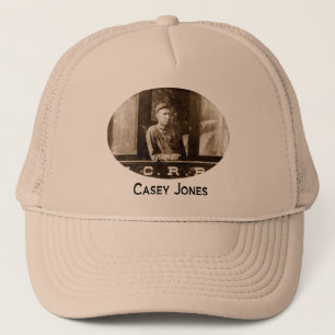 Casey Jones Zug-Hut Truckerkappe