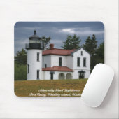 Casey LightFort Casey, Insel Whidbey... Mousepad (Mit Mouse)