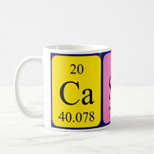 Casey Periodenname Tasse