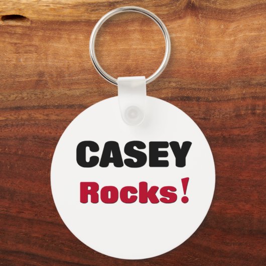 Casey Rocks Schlüsselanhänger (Vorderseite)