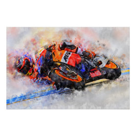 Casey Stoner Poster