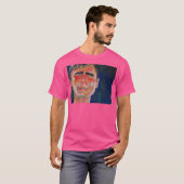 Casey Tatum Tim und Eric Acrylic Portrait T-Shirt (Vorne ganz)