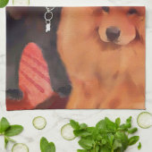 CASEY u. SASHA heARTdog Geschirrtuch (Gefaltet)