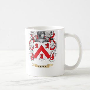 Casey Wappen (Familienwappen) Kaffeetasse