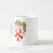 Casey Wappen (überzogen) Kaffeetasse (Vorderseite Links)