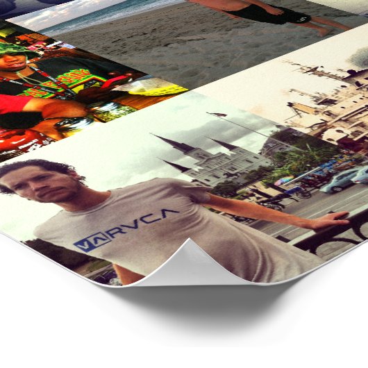 #CaseyChrisCoastToCoast-Poster Poster (Ecke)