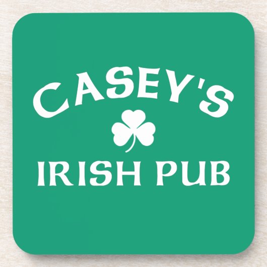 Casey's Irish Pub Getränkeuntersetzer (Vorderseite)
