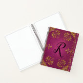 Casgraine Old Book Style Monogram Notizblock (Innenseite)
