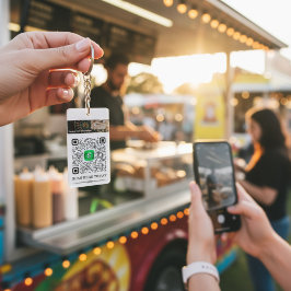 Cash App & Venmo QR Code Personalisierter Schlüsse Schlüsselanhänger