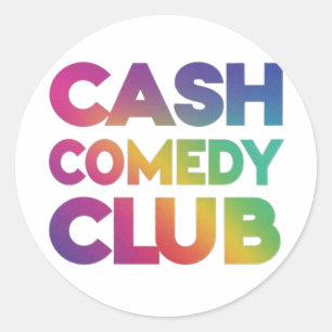 Cash Comedy Club Aufkleber