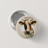 Cash Cow Button (Vorne & Hinten)