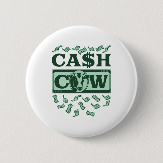 Cash Cow Button (Vorderseite)
