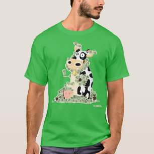 Cash Cow Cash Flow Millenniums-Bauer  T-Shirt