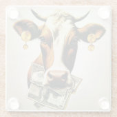 Cash Cow Glasuntersetzer (Rückseite)