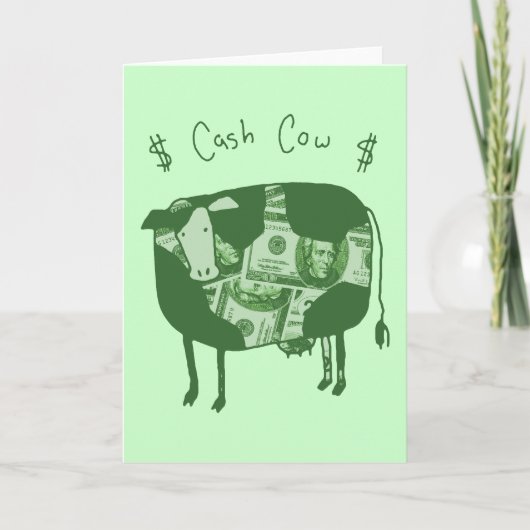 Cash Cow Karte (Vorderseite)