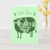 Cash Cow Karte (Gelbe Blume)