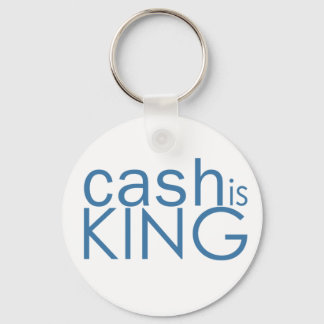 Cash ist King 2,25" Round Schlüsselanhänger (Typ C