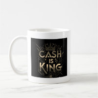 Cash ist König _Tasse