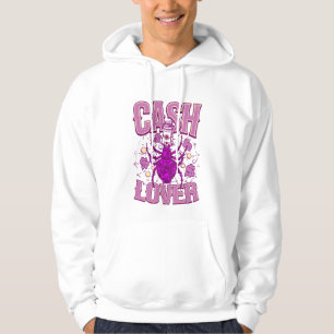 Cash Lover Bug Unternehmer Zitat Hoodie