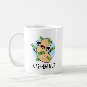 Cash-New Nut Nut Funny Cashew Nut Pun Kaffeetasse