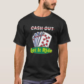 Cash-Out Ließ es Rennen Männer Frauen spielen Kart T-Shirt (Vorderseite)