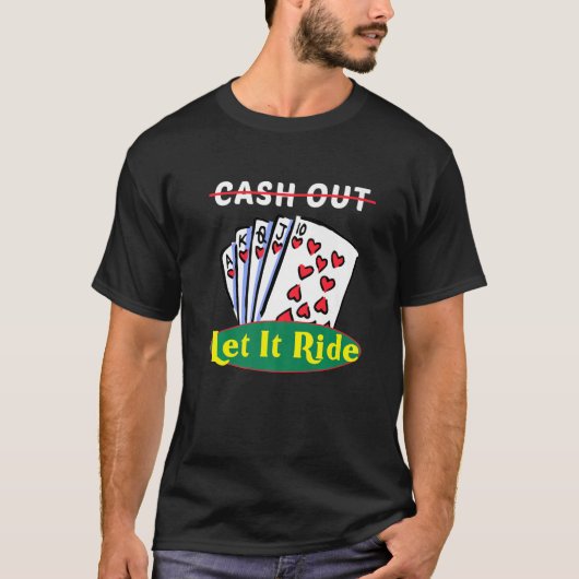Cash-Out Ließ es Rennen Männer Frauen spielen Kart T-Shirt (Vorderseite)