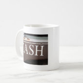 CASH Tower Truck Vintage Car Sign Kaffeetasse (Vorderseite Links)