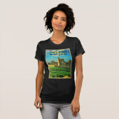 Cashel-Rock in Vintag Irland T-Shirt (Vorne ganz)