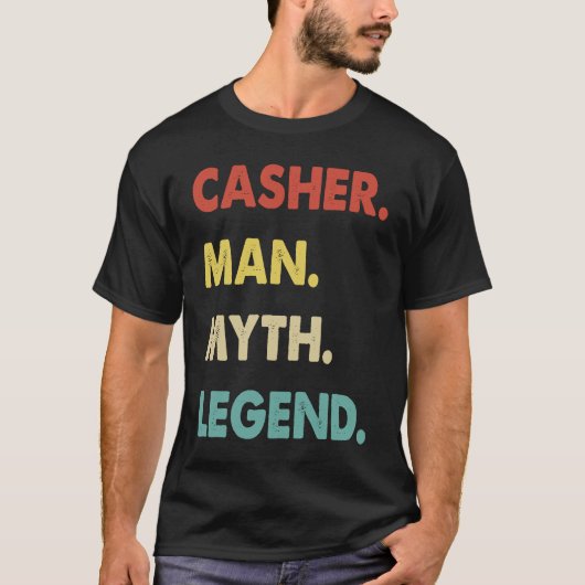 Casher Man Myth Legend  1 T-Shirt (Vorderseite)