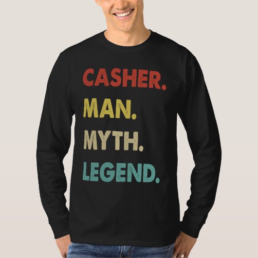 Casher Man Myth Legend 1 T-Shirt (Vorderseite)