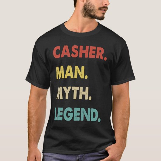 Casher Man Myth Legende 1 T-Shirt (Vorderseite)