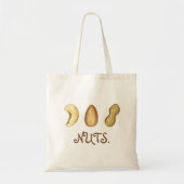 Cashew Almond Peanut Nuts Tote Bag Tragetasche (Vorne)