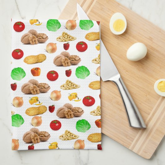 Cashew Nuts, Küchenhandtuch Geschirrtuch (Viertel Falte)