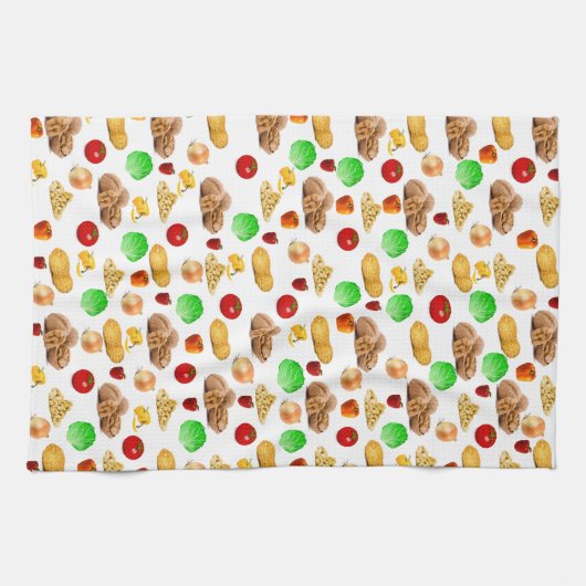 Cashew Nuts, Küchenhandtuch Geschirrtuch (Horizontal)